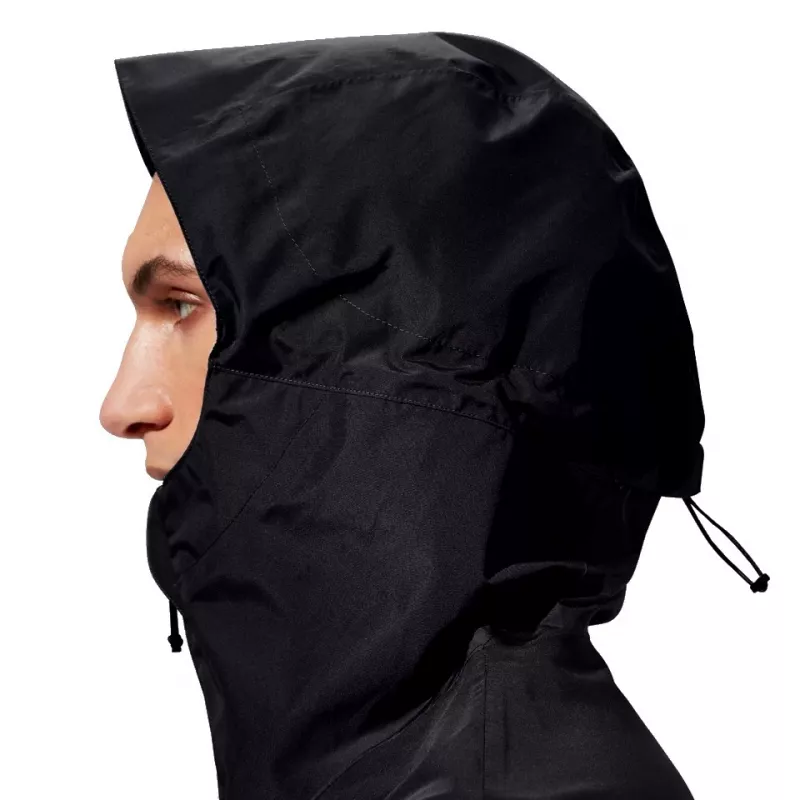 BERGHAUS Deluge Pro 3.0 Męska Kurtka Przeciwdeszczowa, Rozmiar M, Czarny