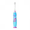 BRUSH-BABY Kidz Sonic Electric Toothbrush for Children Ages 3+ Flamingo
