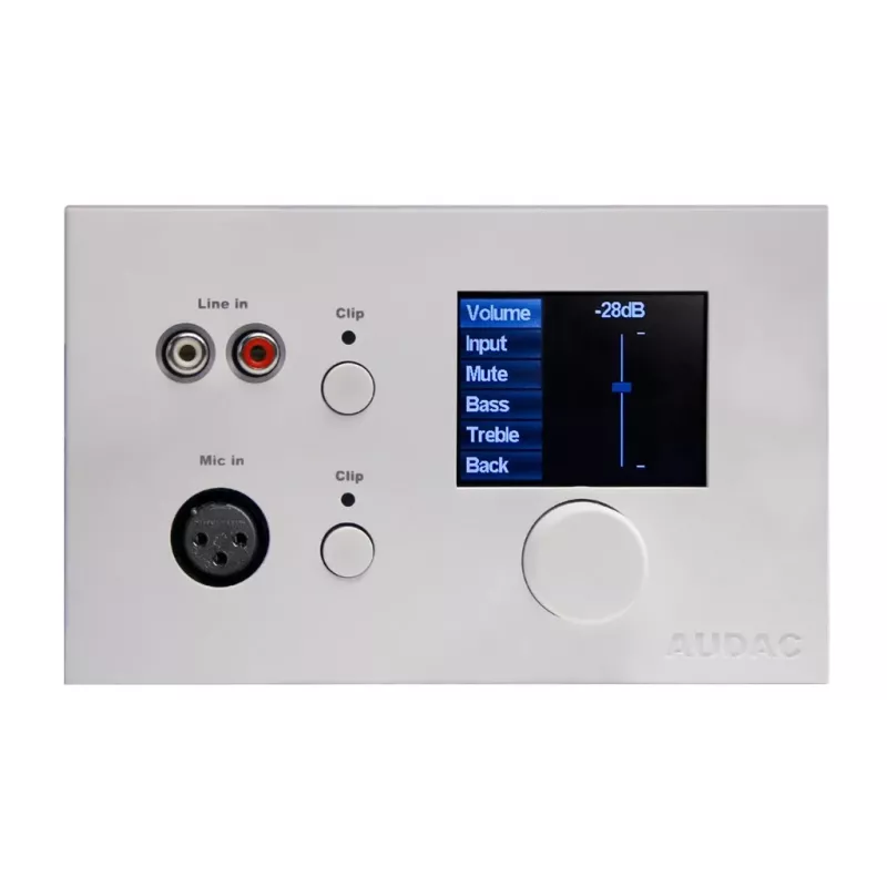 AUDAC MWX65 Rotary Volume Control 100V 60W White
