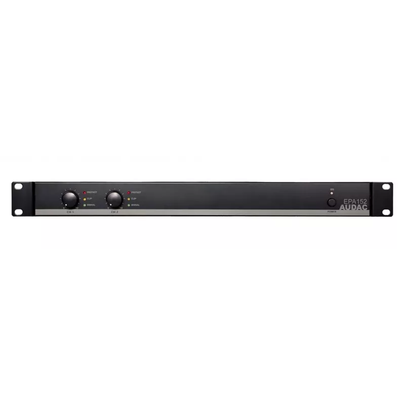 AUDAC EPA152 Wzmacniacz audio 2.0 kanały Czarny