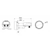 Konwerter LNB szerokopasmowy Inverto 2 wyjścia 10.7-12.75 GHz