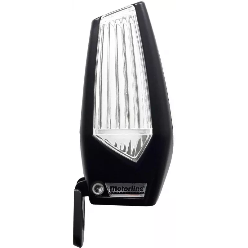 Motorline MP105 Lampa ostrzegawcza LED biała 12-230V z uchwytem