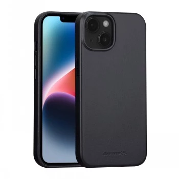 DBRAMANTE 1928 Roskilde MagSafe Back Cover do iPhone 14 – Czarny