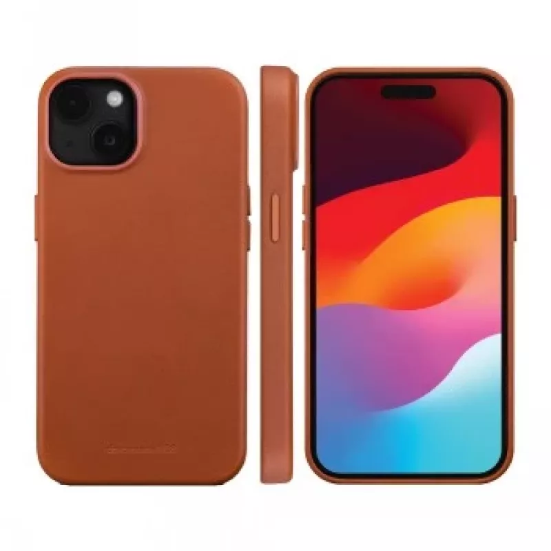 DBRAMANTE 1928 Roskilde MagSafe Case do iPhone 15 Plus - Tan