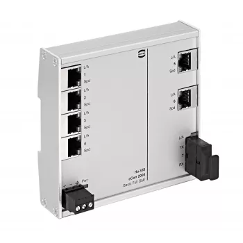 HARTING Ha-VIS eCon 2061GBT-AF Niezarządzalny przełącznik Gigabit, 6 portów, szyna DIN