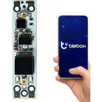 BLEBOX Twilight Switch – Smart Dusk Sensor z Wi-Fi, 230V AC, do puszki, biały