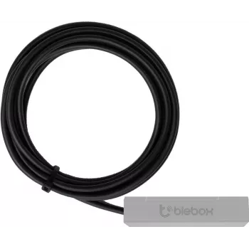 BleBox openSensor White 2m - Bezprzewodowy czujnik drzwi/okna, WiFi, styk magnetyczny, kabel 2m