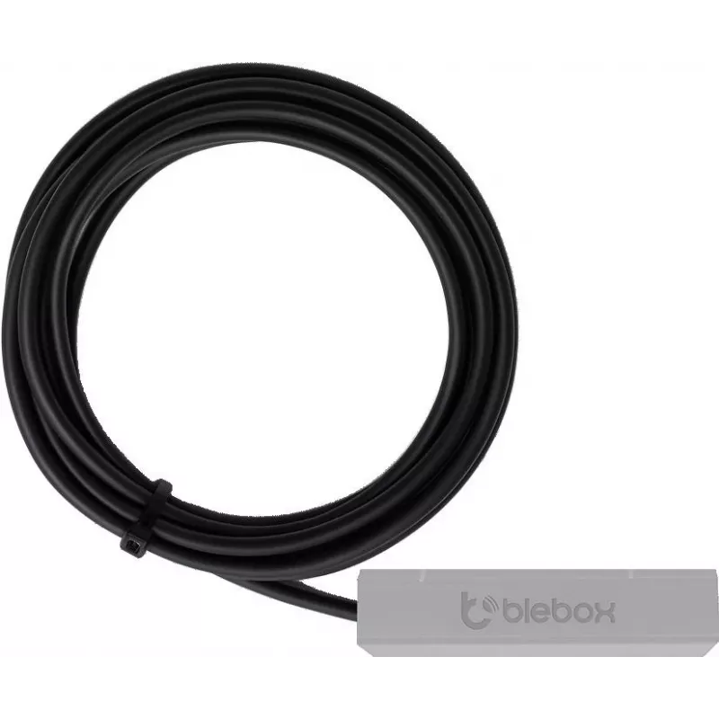 BleBox openSensor White 2m - Bezprzewodowy czujnik drzwi/okna, WiFi, styk magnetyczny, kabel 2m