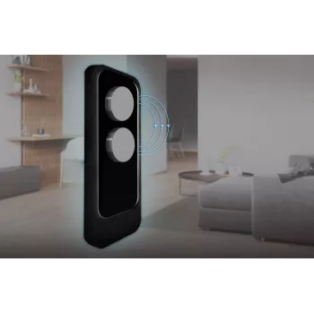 BleBox twinMagnet Black - Akcesorium do inteligentnego czujnika otwarcia drzwi/okien