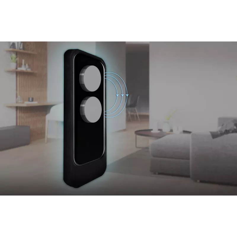 BleBox twinMagnet Black - Akcesorium do inteligentnego czujnika otwarcia drzwi/okien
