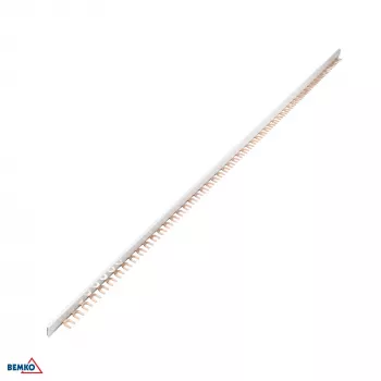 SCHELINGER A19-BBM-1F Szyna łącząca 1-fazowa Typ U 10mm² 54 moduły 63A Szary