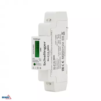 SCHELINGER A31-SL01A-MID Jednofazowy Licznik Energii MID 45A