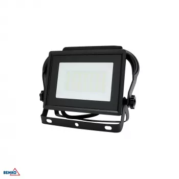 KAFLER KASTEL 2 LED Floodlight 30W 6500K 2550lm IP65 Black Portable 1.5m