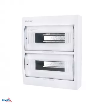 SCHELINGER A80-RDN-IP40-NPE-24P Rozdzielnica natynkowa IP40 24N+24PE 2x12P