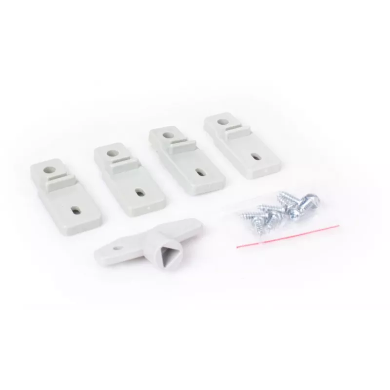 ADELID Electrical Distribution Box ABS IP65 300x400x170mm Light Grey RAL7035