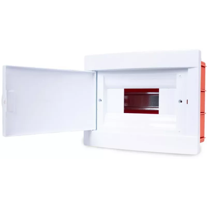 ADELID RM-PT-08P Podtynkowa Rozdzielnica Elektryczna 8 Modułów, Biała