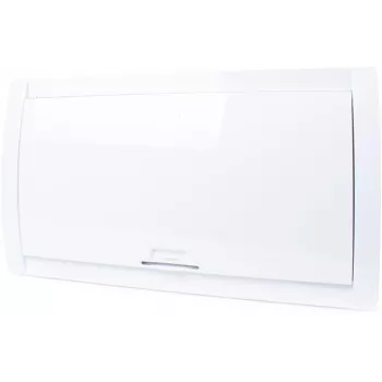 ADELID RM-PT-18P Podtynkowa Rozdzielnica Elektryczna 18 Modułów 2x9 Drzwi Przezroczyste Dymione