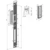 SCOT ES-S12DC-RS PROFI Symetryczny Odwracalny Zamek Elektryczny z Sygnalizacją, 12V DC
