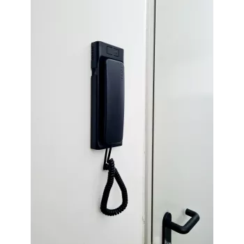 CYFRAL Baltic 5P Black 4,5,6-Wire Audio Intercom Handset