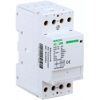 Stycznik modułowy GACIA HC 4P/25A 4NO 230V