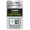 CONOTECH NS-015 2.1 8K HDMI Cable 1.5m Ultra High Speed 48Gbps Black