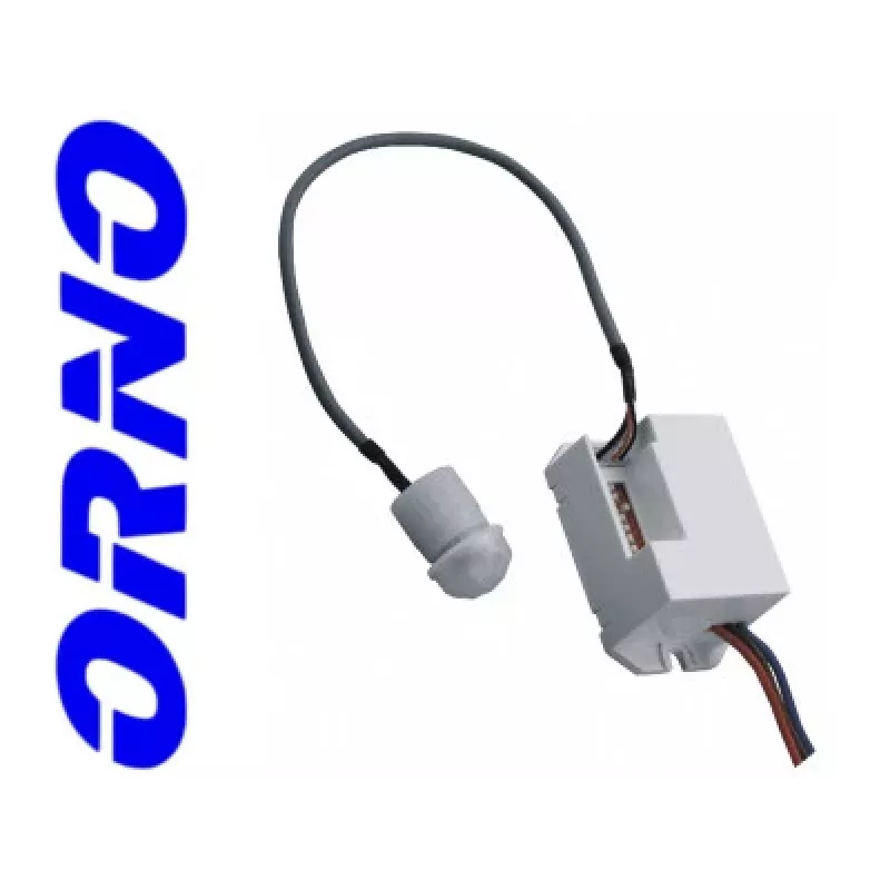 ORNO OR-CR-211 Miniaturowy czujnik ruchu PIR, 230V, 120°, 6m, IP20, Biały