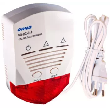 ORNO OR-DC-614 Detektor gazu ziemnego (metan, CNG, LNG) 230V
