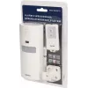 ORNO OR-MA-711 Zewnętrzna syrena alarmowa z wbudowaną syreną, 110 dB, 12V DC, biała
