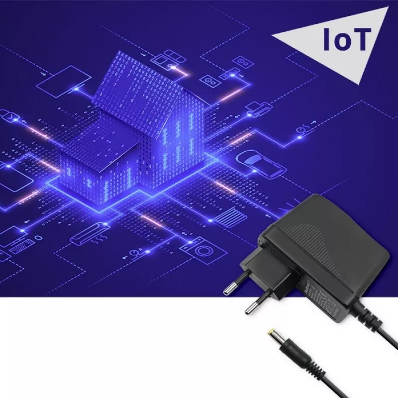 QOLTEC Zasilacz sieciowy 24W 12V 2A 5.5x2.5mm