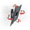Uchwyt ścienny OPTICUM TV Mount AX FLEXI 13-42 inch Full-Motion, czarny