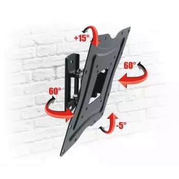 Uchwyt ścienny OPTICUM TV Mount AX FLEXI 13-42 inch Full-Motion, czarny