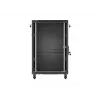 LANBERG 18U 19-calowa wolnostojąca szafa rack 600x800mm Czarny, drzwi ze szkła hartowanego (Flat Pack)