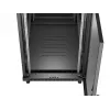 LANBERG 19 inch 27U Freestanding Rack Cabinet 600x1000mm Black Perforated Door (Flat Pack)
