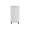 LANBERG 19 inch 22U Szafa stojąca 600x600 mm Szara Drzwi ze szkła hartowanego Wyświetlacz LCD (Flat Pack)