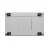 LANBERG 19 inch 42U Szafa Rack Wolnostojąca 600x1000 mm Szara Drzwi Szklane Hartowane Wyświetlacz LCD Flat Pack