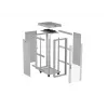 LANBERG 19 inch 42U Szafa Rack Wolnostojąca 600x1000 mm Szara Drzwi Szklane Hartowane Wyświetlacz LCD Flat Pack