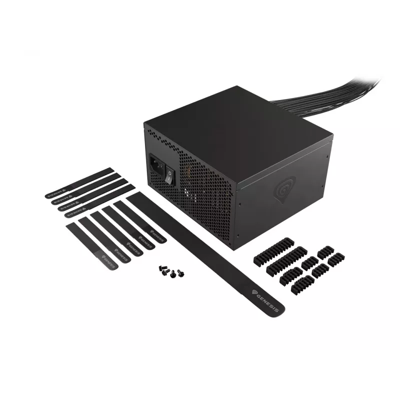 Zasilacz Genesis Nihon 650NM Black 650W 80+ Bronze ATX 3.1