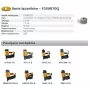 Bostitch F250R70Q 2.50mm x 70mm Gwoździe pierścieniowe w zwoju, 9000 sztuk