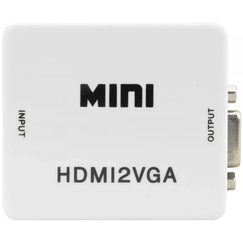 PULSAR HDMI to VGA Converter with Audio - Black