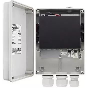 PULSAR SFG64H 6-portowy niezarządzalny przełącznik PoE, 4x PoE 10/100Mbps, 2x uplink, 60W, IP56, montaż naścienny