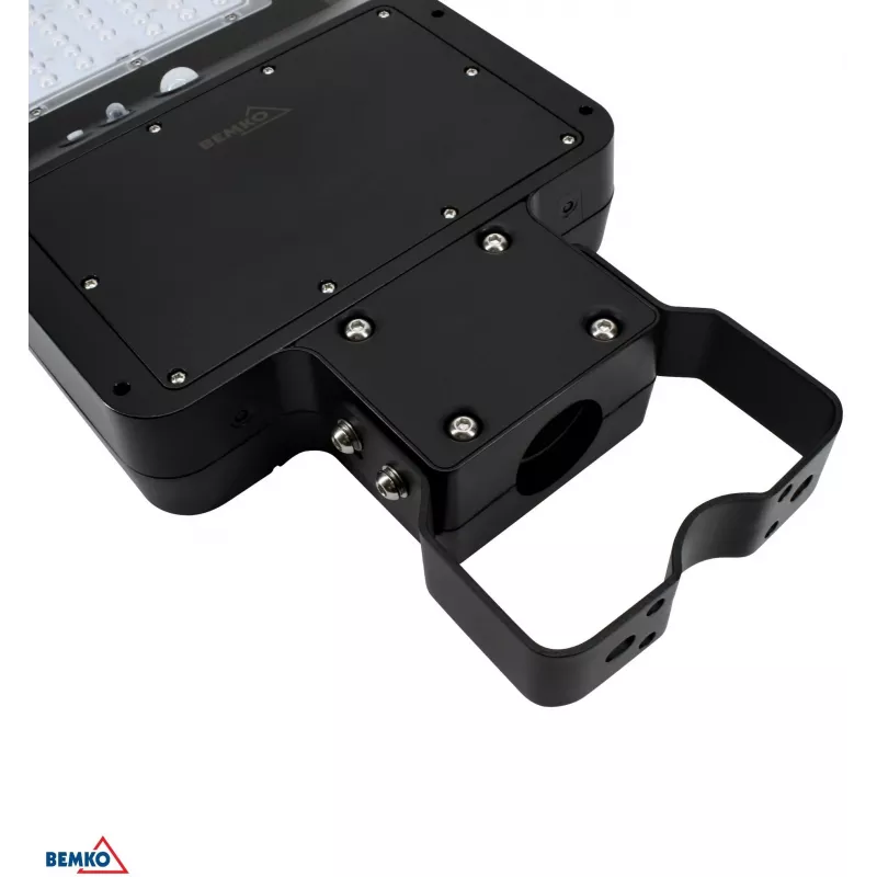 BEMKO SOLGER LED Solar Street Light 40W 6000LM 3000/4000/6000K IP65 Black with PIR Sensor