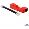 ATTE ASUC-15-480-HS Pasywny adapter PoE, wejście 10-30V DC, wyjście 48V DC 15W, 0,31A, RJ45, montaż naścienny, czarny