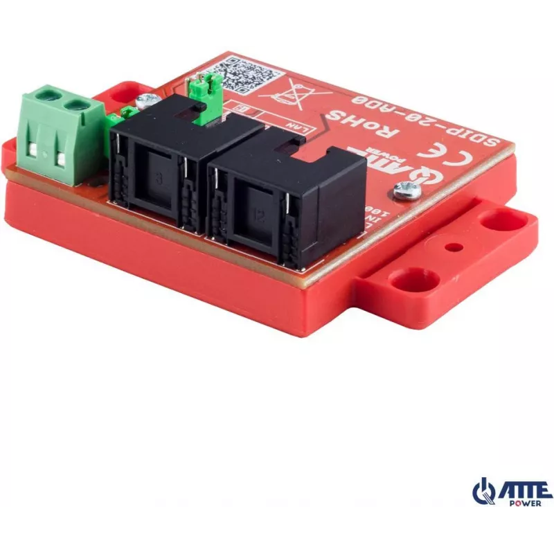 ATTE SDIP-20-AD0 PoE Step-Down Adapter 20W 12V DIN Rail