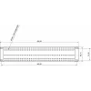 ATTE ADD-RACK2U1 2U 19-calowy adapter montażowy do szafy rack z prostymi otworami montażowymi, czarny