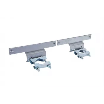 ATTE ADD-PMAALUXLM Uchwyt słupowy do obudowy ABOX-ALUXL, aluminium, srebrny/szary