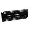 ATTE ADD-RACK10-2U1 10-calowy 2U adapter montażowy do szafy z prostymi otworami, czarny