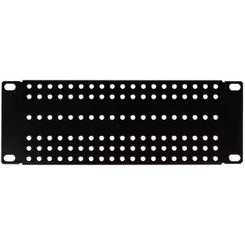 ATTE ADD-RACK10-2U1 10-calowy 2U adapter montażowy do szafy z prostymi otworami, czarny