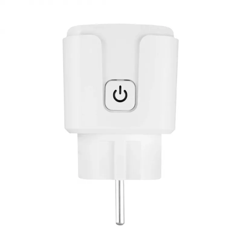 GreenBlue Gniazdo WiFi sterowane zdalnie, Android/iOS/Alexa/Google Home, Timer, Watomierz, Max 16A/3840W, GB735 W