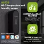 GRB GREENBLUE GB741 Outdoor WiFi Temperature and Humidity Sensor, Android/iOS, 3.0V DC, 2xAAA, IP65