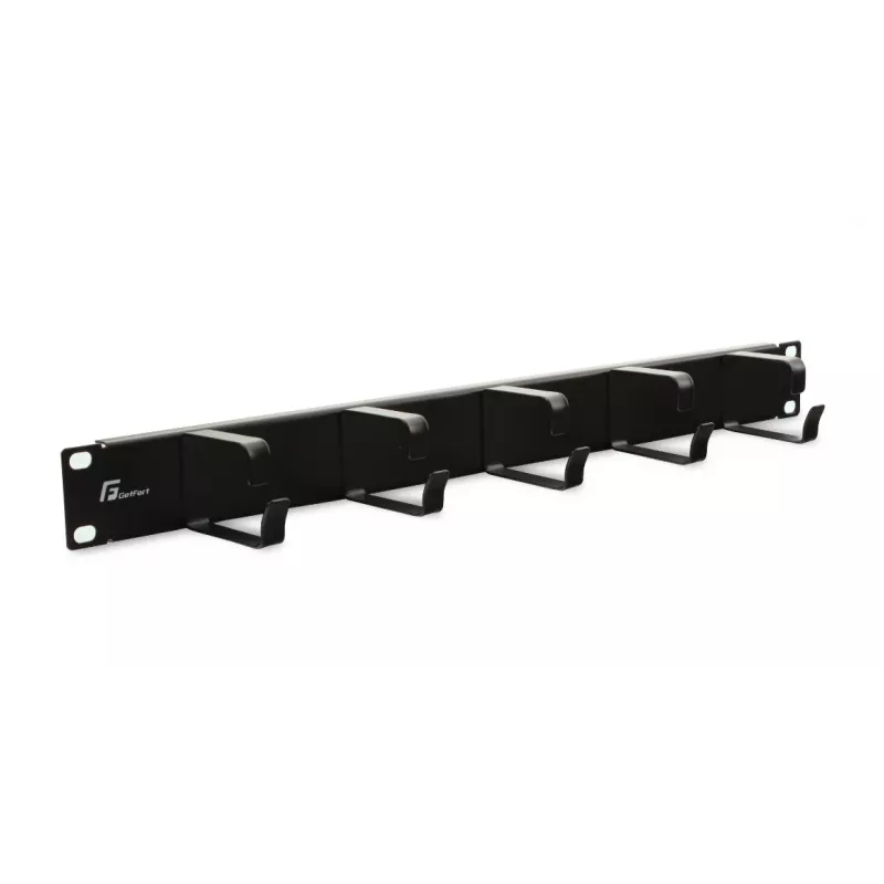 ORGANIZER KABLI 1U POZIOMY METALOWY OGF-MR GETFORT